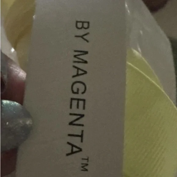 Rea Dunn Ceramic Birdhouse with Feather Design and Yellow Ribbon - Picture 9 of 9